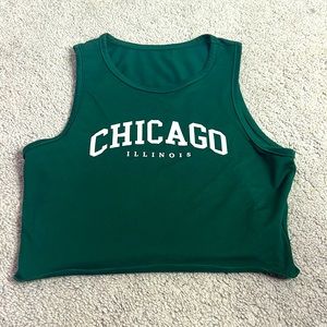 Shein Chicago cropped top